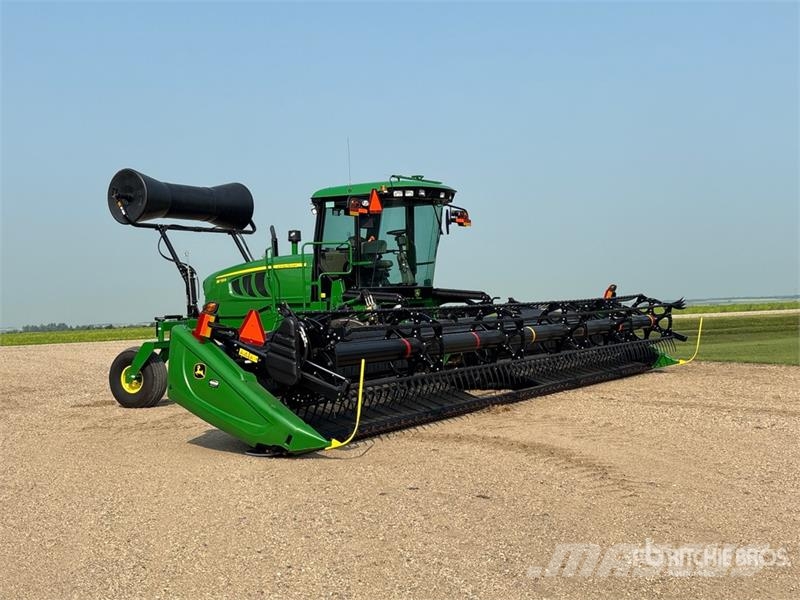 John Deere W155 35 ft Swather Windrower Schwader