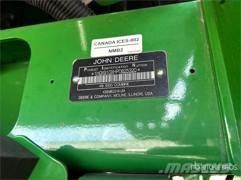 John Deere X9 1000 Combine Harvester Maaidorsmachines