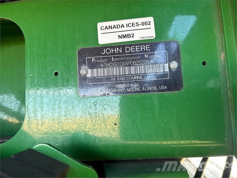 John Deere X9 1000 Combine Harvester Sklízecí mlátičky