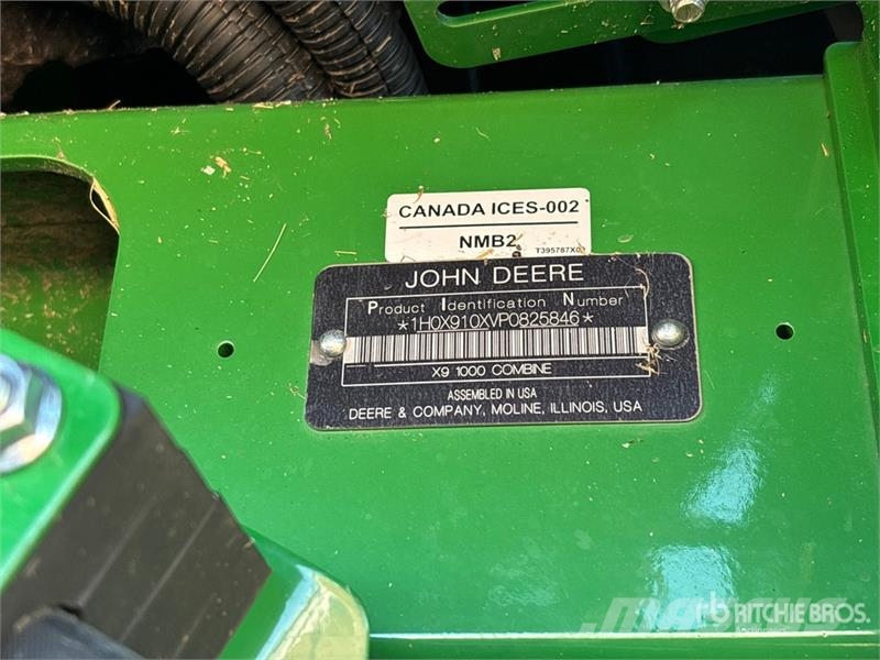 John Deere X9 1000 Signature Edition 4x4 Combine Harvester Kombajni