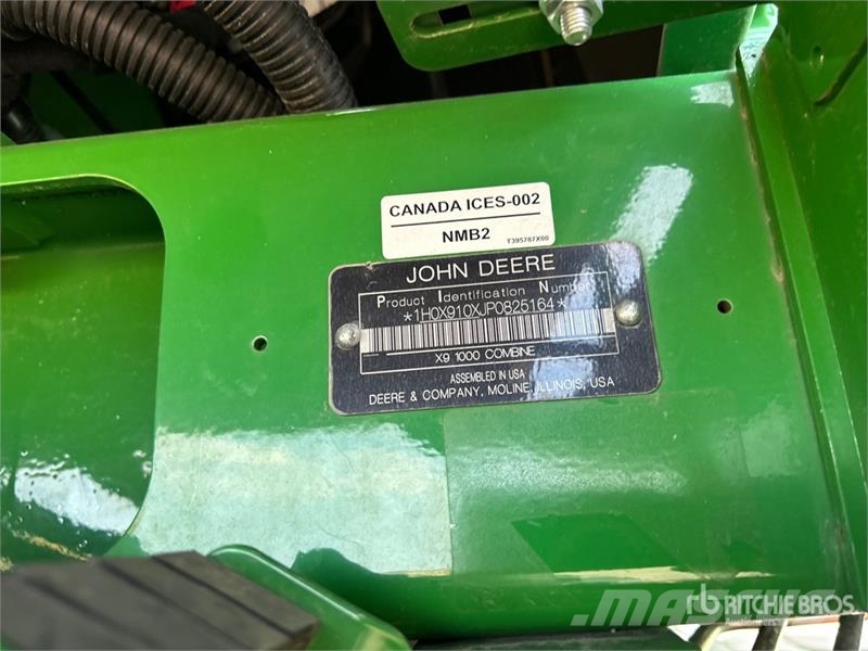 John Deere X9 1000 Signature Edition Combine Harvester Teraviljakombainid