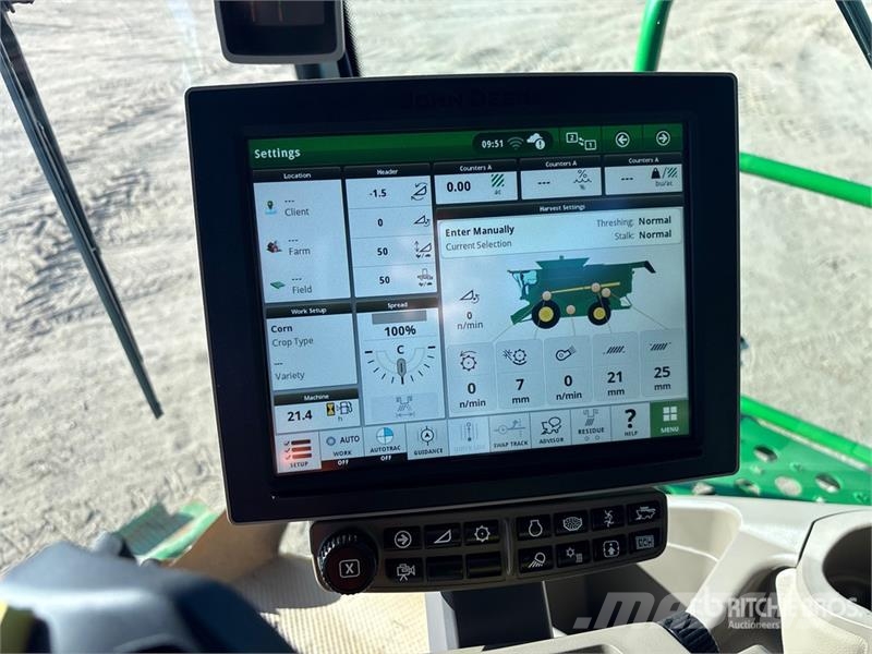 John Deere X9 1000 Signature Edition Combine Harvester Teraviljakombainid