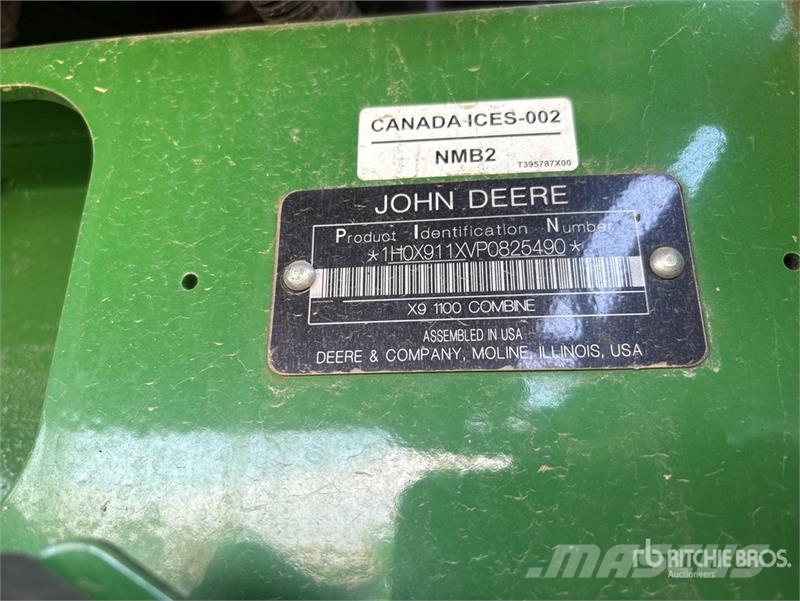 John Deere X9 1100 Combine Harvester Maaidorsmachines