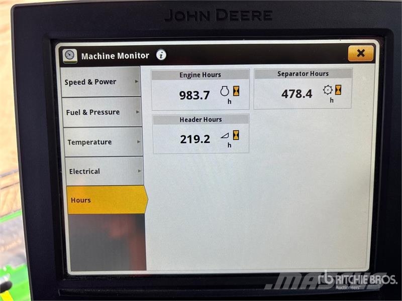 John Deere X9 1100 Signature Edition Combine Harvester Teraviljakombainid