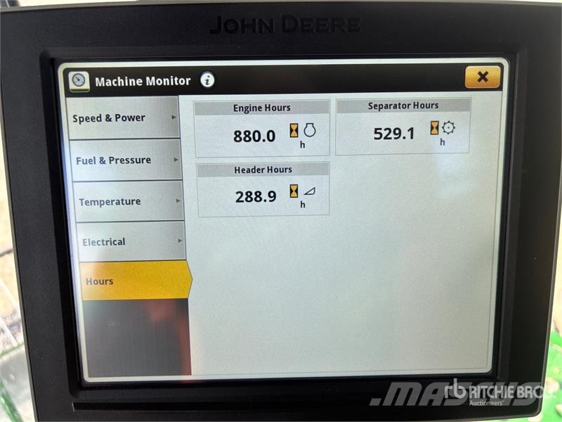 John Deere X91000 4x4 Signature Edition Combine Harvester حصادات