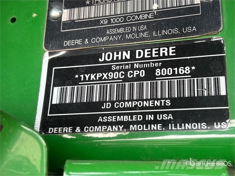 John Deere X91000 4x4 Signature Edition Combine Harvester حصادات