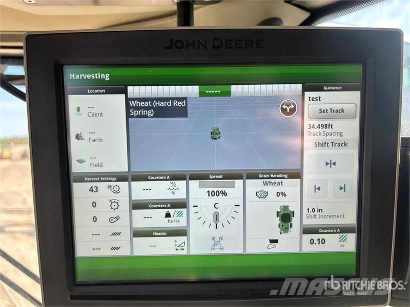John Deere X91000 4x4 Signature Edition Combine Harvester حصادات