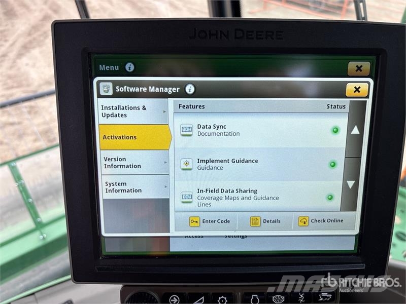 John Deere X91000 Signature Edition Combine Harvester Derliaus nuėmimo kombainai