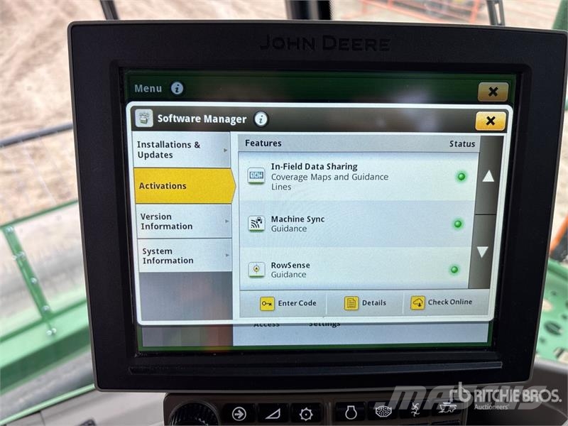 John Deere X91000 Signature Edition Combine Harvester Derliaus nuėmimo kombainai
