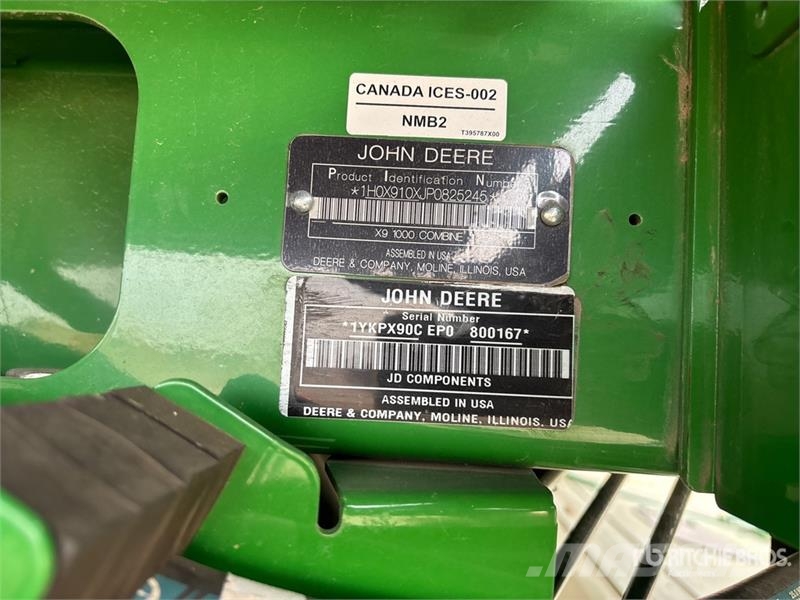 John Deere X91000 Signature Edition Combine Harvester Derliaus nuėmimo kombainai