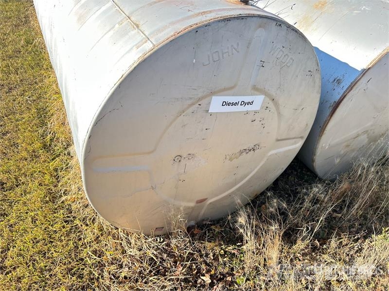 John Wood 1000 gal Steel Diesel Fuel Tank Degvielas un piedevu tvertnes