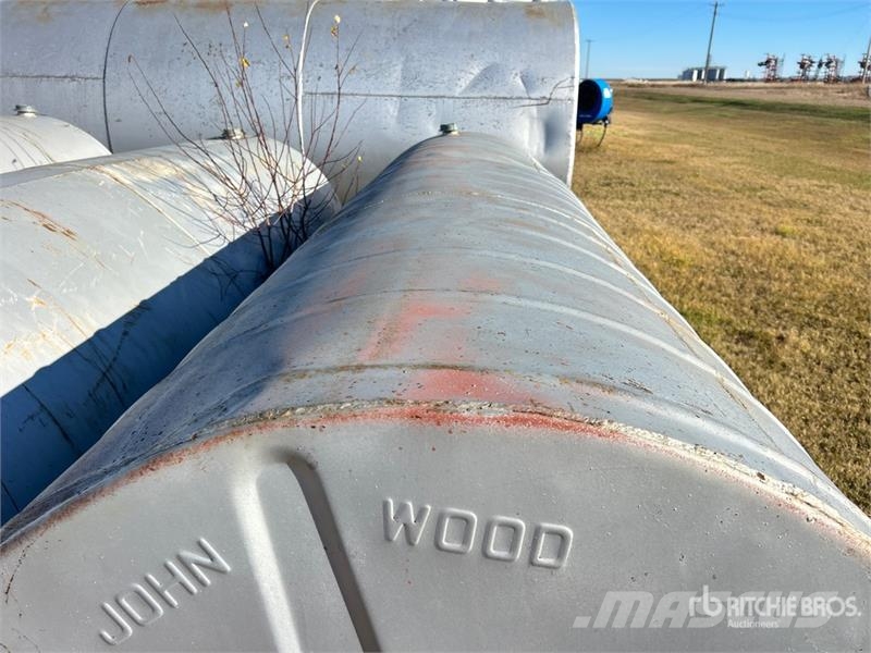John Wood 1000 gal Steel Diesel Fuel Tank Degvielas un piedevu tvertnes