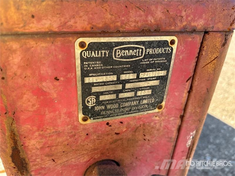 John Wood Fuel Pump Sonstige Baumaschinen