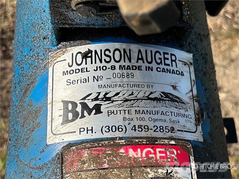 Johnson J10-8 8 in x 10 ft Transfer Grain Auger Taşıma ekipmanları