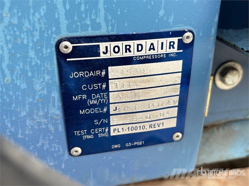 Jordair J-IK12-1411-1EB Air Compressor Kompressoren