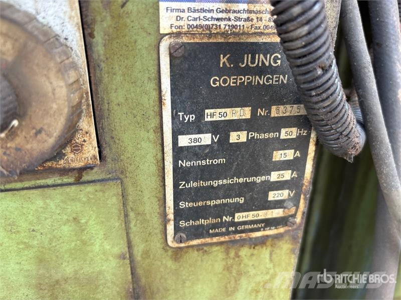 Jung HF-50 Surface Grinder Drugi deli