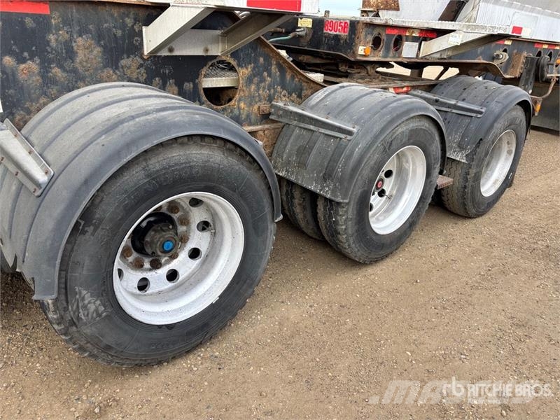 K-Line 21 ft Super B-Train Lead Side Dump Trailer Rimorchi ribaltabili