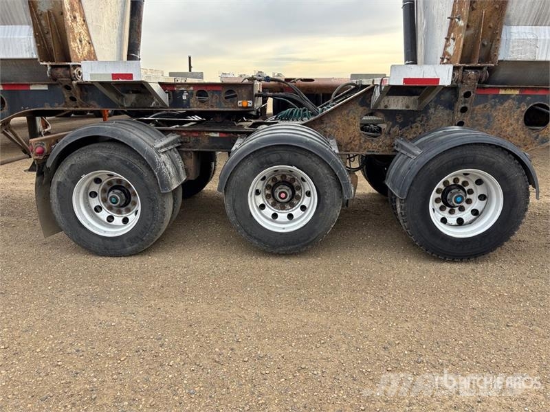 K-Line 21 ft Super B-Train Lead Side Dump Trailer Rimorchi ribaltabili