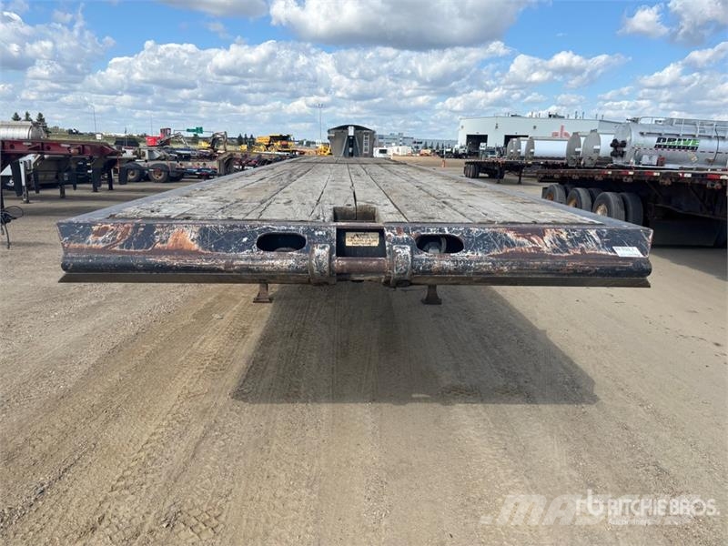 K-Line 49 ft Tri/A Flatbed Oilfield Trailer 가공 장비