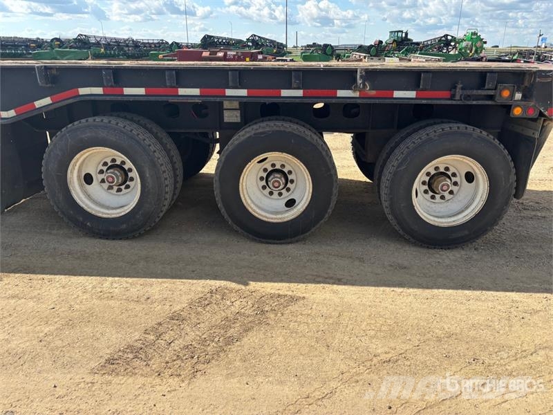 K-Line 49 ft Tri/A Flatbed Oilfield Trailer 가공 장비