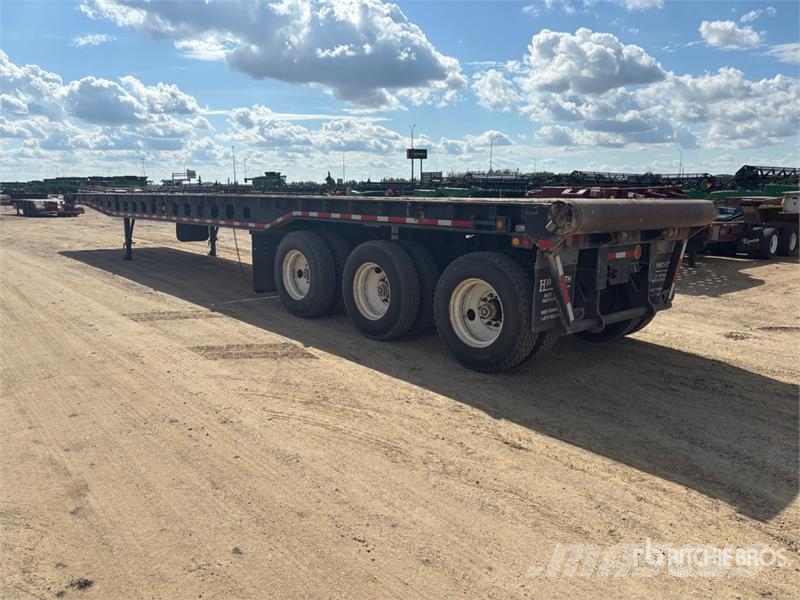 K-Line 49 ft Tri/A Flatbed Oilfield Trailer 가공 장비