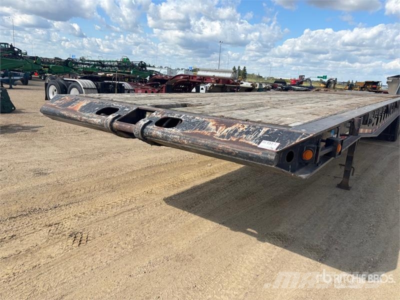 K-Line 49 ft Tri/A Flatbed Oilfield Trailer 가공 장비