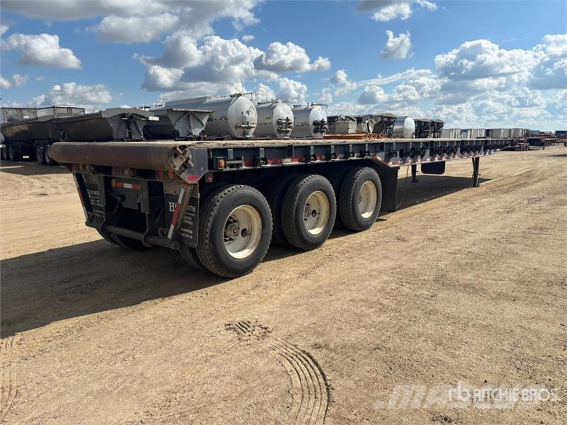 K-Line 49 ft Tri/A Flatbed Oilfield Trailer 가공 장비