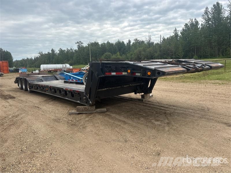 K-Line 53 ft Tri/A Folding Neck Trailer Нискотоварачи
