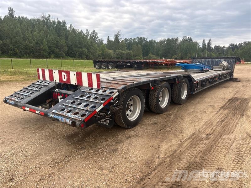 K-Line 53 ft Tri/A Folding Neck Trailer Нискотоварачи