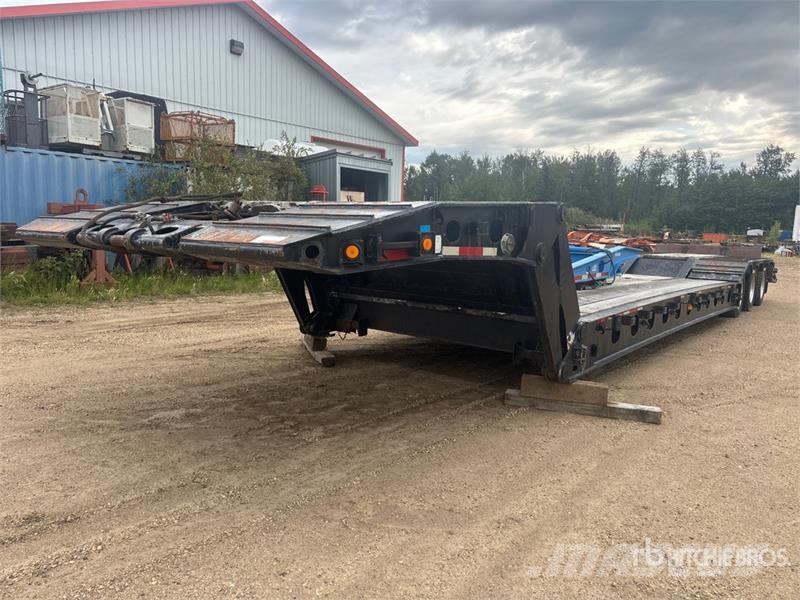 K-Line 53 ft Tri/A Folding Neck Trailer Нискотоварачи