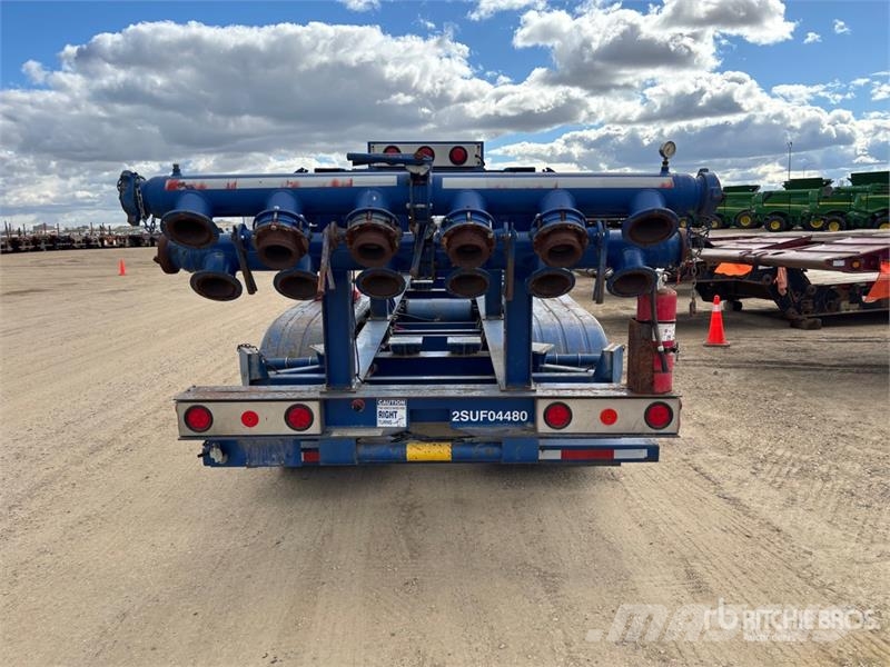 Kalyn Siebert 29 ft x 96 in T/A Manifold Trailer Pārstrādes iekārtas