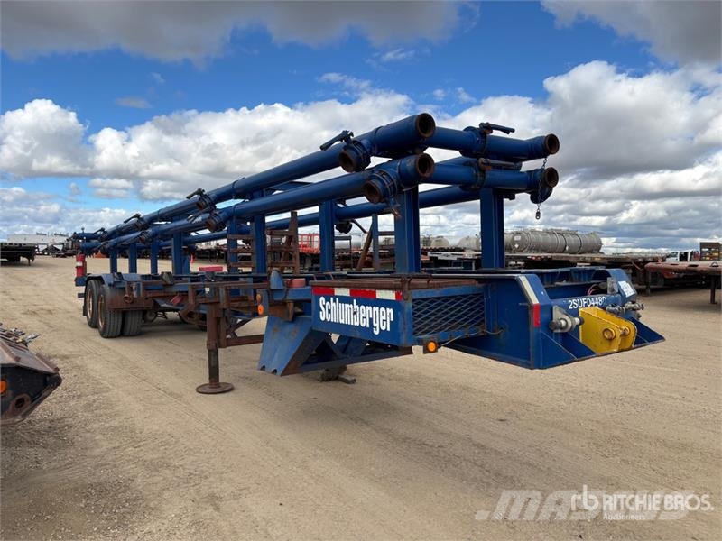 Kalyn Siebert 29 ft x 96 in T/A Manifold Trailer Pārstrādes iekārtas