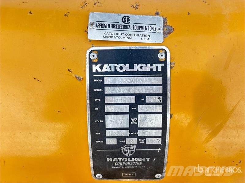 Katolight 55AVR3 55 kW Skid-Mounted Generator Set Diesel Generators