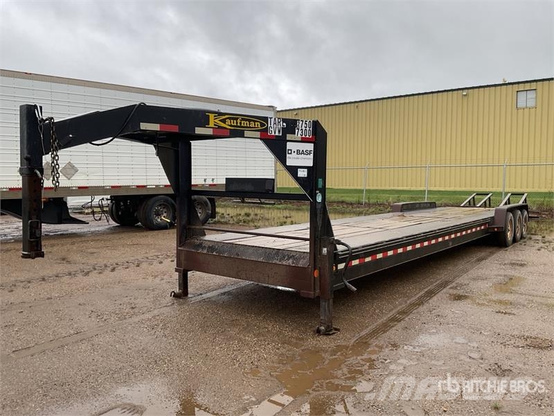 Kaufman 26 ft Gooseneck Equipment Trailer 차량 운반용 트레일러