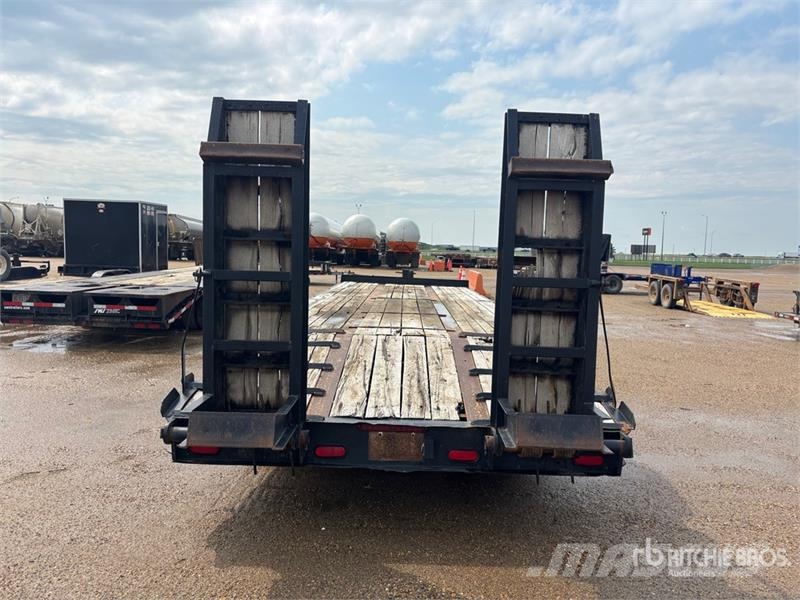 Kaufman HP25 29 ft Tri/A Equipment Trailer Oprijwagen