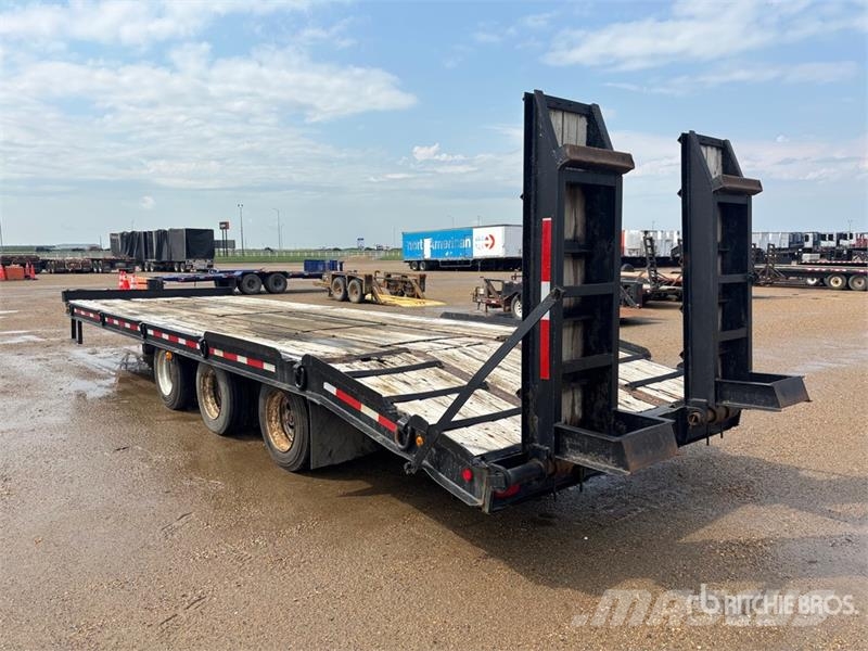 Kaufman HP25 29 ft Tri/A Equipment Trailer Oprijwagen