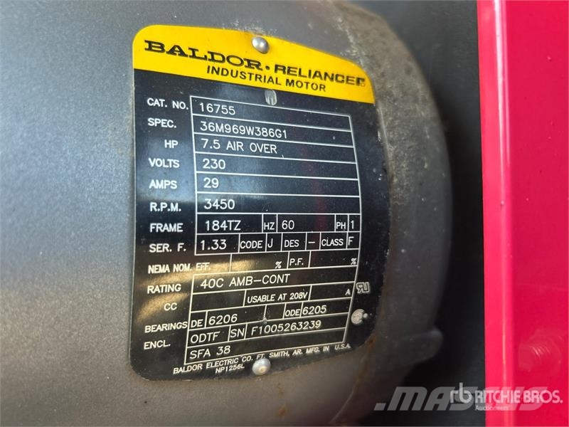 Keho 16750 Superflow 7.5 hp Aeration Fan Séchoir à grains