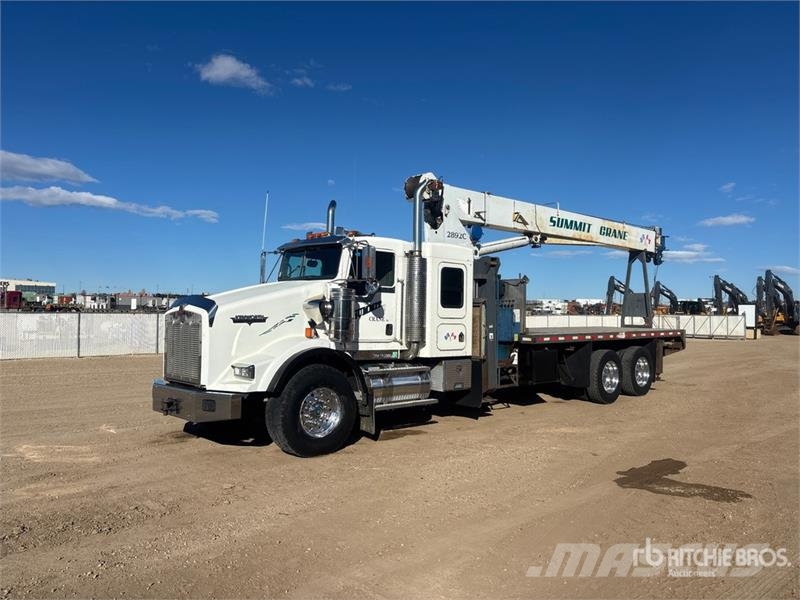 Kenworth 2892C Straight Boom on Kenworth T800 6x4 Sleeper B Camiones grúa
