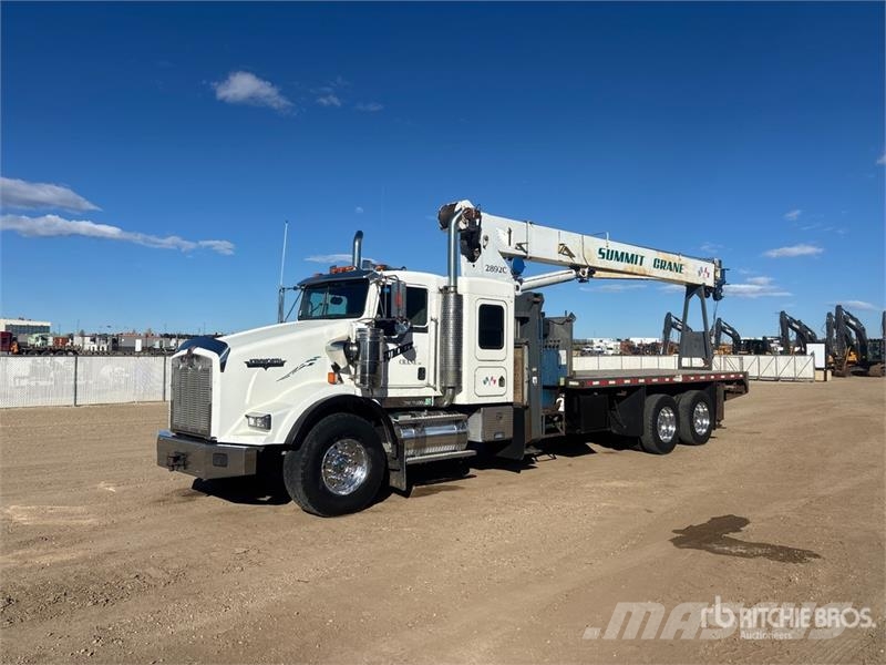 Kenworth 2892C Straight Boom on Kenworth T800 6x4 Sleeper B Camiones grúa