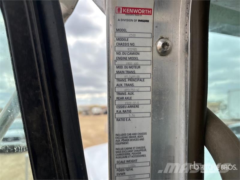 Kenworth C500 6x4 Sleeper Winch Truck Pagalbos kelyje automobiliai