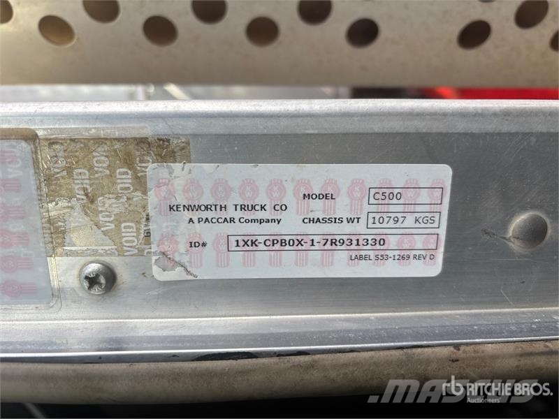 Kenworth C500 6x4 Winch Truck Carroattrezzi