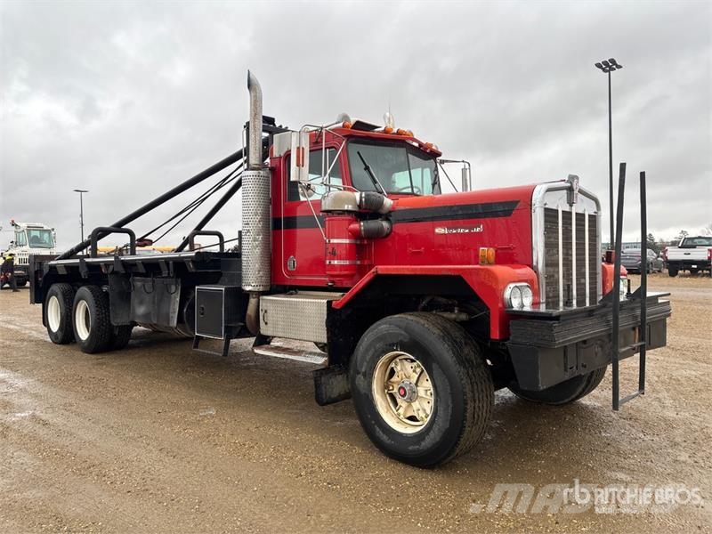 Kenworth LW900 6x4 Bed Truck Plošinové nákladné automobily/nákladné automobily so sklápacími bočnicami