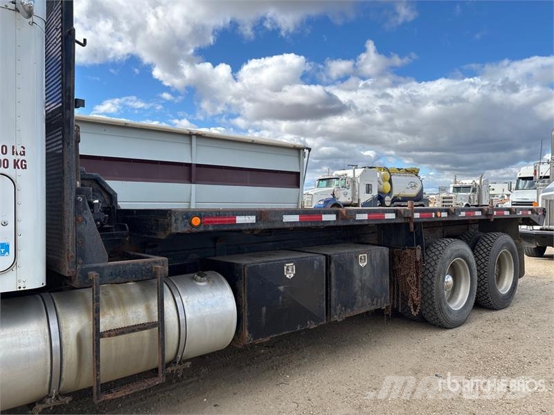 Kenworth T-800 6x4 Flatbed Truck Camioane platforma/prelata