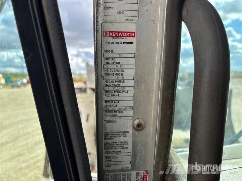 Kenworth T-800 6x4 Flatbed Truck Camioane platforma/prelata