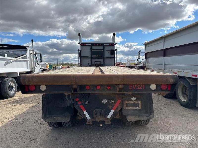Kenworth T-800 6x4 Flatbed Truck Camioane platforma/prelata