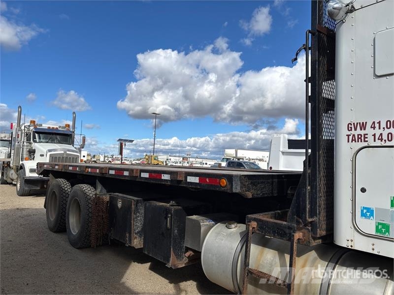 Kenworth T-800 6x4 Flatbed Truck Camioane platforma/prelata