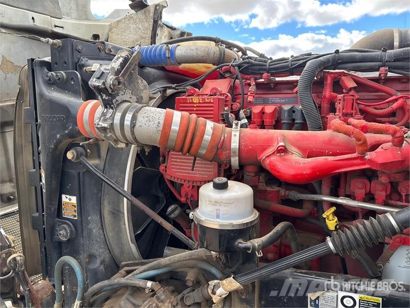 Kenworth T-800 6x4 Sleeper Flatbed Truck Pritschenwagen/Pritschenwagen mit Seitenklappe