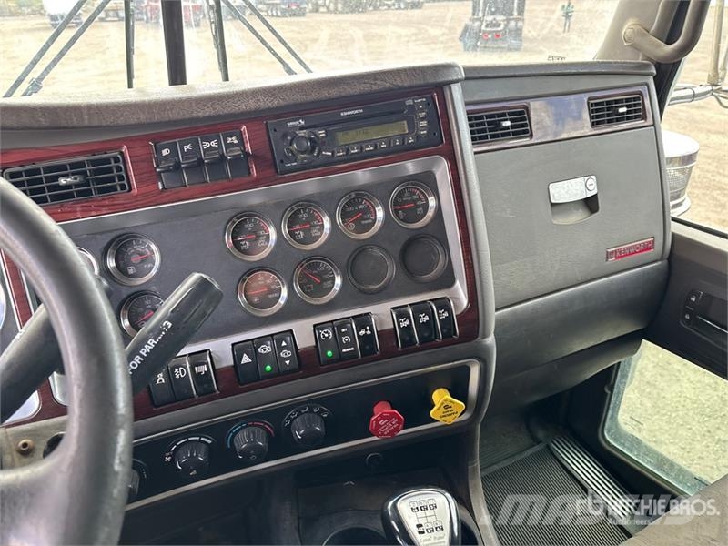 Kenworth T-800 6x4 Sleeper Flatbed Truck Pritschenwagen/Pritschenwagen mit Seitenklappe