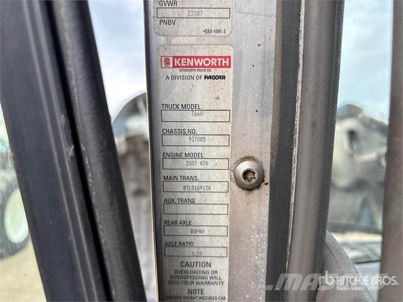 Kenworth T660 Vetopöytäautot