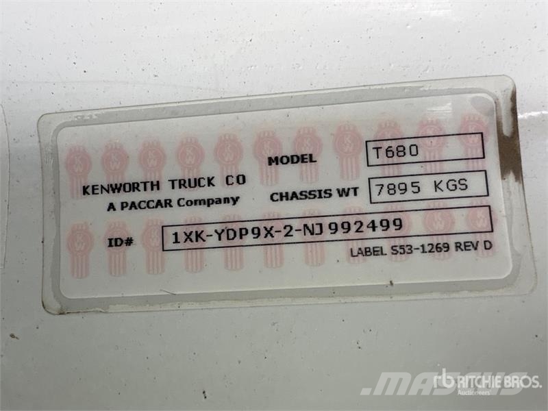 Kenworth T680 Motrici e Trattori Stradali